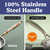 compatible. Oven safe to 500°F. Dishwasher safe