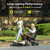 Foldable, Only 32 lbs, Power Wheelchair for Adults/Seniors, Compact Electric