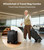 for Adults/Seniors, Compact Motorized Wheelchair with Travel Bag, Airline