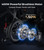 22lbs Lightest Folding Electric Wheelchair, 100% Carbon Fiber