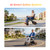 Adjustable Handle, Airline Approved, 18 Miles Long Range, Red, Left-Handed