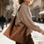Suede Shoulder Bag for Women Suede Purse Boho Bags Slouchy