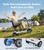 with 2 Batteries, Long Range, Airline Approved, Foldable Mobility Scooter (Ivory)