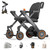 3-in-1 Power Wheelchair with Push-Assist, Electric