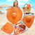 Oversized Beach Hat for Women Wide Brim Straw Sun Hat UPF 50+ UV