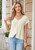 Women Sweater Vest Button Up Casual V Neck
