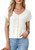 Women Sweater Vest Button Up Casual V Neck