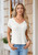 Women Sweater Vest Button Up Casual V Neck