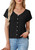 Women Sweater Vest Button Up Casual V Neck