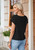Women Sweater Vest Button Up Casual V Neck