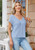Women Sweater Vest Button Up Casual V Neck