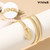 Dress Stretch Thin Waist Belt Gold/Sliver Elastic Belts