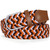 Men Elastic Woven Golf Belt for Casual Pants