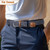 Woven Golf Belt for Casual Pants Jeans Shorts