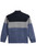 (6-12) Full Zip Fleece Flannel Lining Sweater