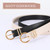 2 Pack Women's Leather Belts for Jeans Dresses Fashion