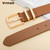 Women's Soft Faux Leather Belt for Jeans Pants Dress Fashion Ladies