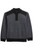 Boys (6-12) Quarter Zip Fleece Flannel Lining Sweater, Classic Fit Mock Neck Knit Kids Sweater for Fall and Winter