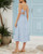 Plaid A Line Casual Beach Vacation Long Sun Dresses