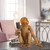 Creative Desk Lighting Fixture,DecorativeLamps Living Room,Gold Monkey Light,Whimsical Design