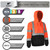 sesafety Class 3 High Visibility Sweatshirt for Men,Hooded