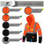 sesafety Class 3 High Visibility Sweatshirt for Men,Hooded