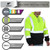 Pullover,Hi-Vis Safety Hoodie Pullover Sweatshirt