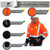 sesafety Class 3 High Visibility Sweatshirt for Men,Hooded