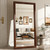 Length Mirror Wall Mounted | Vertical Hanging, Leaning Standing