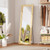 Bedroom, Living Room, Rectangular Wooden Frame, Log Color.
