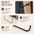 Wall Mounted Floor Mirror with Stand, Vertical Hanging, Leaning Standing