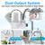 Vortopt 360°Rotating Water Filter Faucet, NSF/ANSI 42 Certified 400 Gallons
