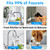 Vortopt 360°Rotating Water Filter Faucet, NSF/ANSI 42 Certified 400 Gallons