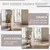 Arched Full Length Mirror with Solid Wood Frame | 71x32 Farmhouse Wall
