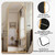 3mm HD glass. Anti-tip base, for Bedroom, Living Room, Entryway.
