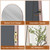 Mirrors With Aluminum Alloy Frame, Home Decor.