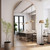Mirror Full Length, Aluminum Full Body Dressing Mirrors with Arched-Top