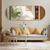 Arched Full Length Floor Mirror, 65x 22 Oval Mirror with Metal Frame | Large