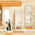 Bedroom, Living Room, Rectangular Wooden Frame, Wood White Color.