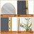 Body Mirrors With Aluminum Alloy Frame, Home Decor, Gold