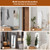 Body Mirrors With Aluminum Alloy Frame, Home Decor, Gold