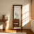 Bedroom, Living Room, Rectangular Wooden Frame, Wood Brown Colo