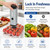Auto Stop Sensor for Food Storage & Meal Prep