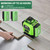 Level with 2 Batteries,for Construction and Picture Hanging, Horizontal Line leveler Tool
