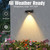 Solar LED Wall Light, RGB Color Changing Spotlight - Waterproof | Outdoor Garden
