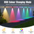 Spotlight Lens,10 Colors, IP65 waterproo for Patio, Garden Walls (WL22-6P)