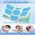 Position Relaxation Pillow with Cooling Ice Silk Cover