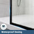 Shower Screen,Shower Door With 1/4" inch SGCC Clear Tempered