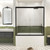 Glass,Easy to Clean,Matte Black (Matte Black, 60" W x 60" H)