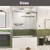 Glass,Easy to Clean,Matte Black (Brushed Nickel, 60" W x 60" H)